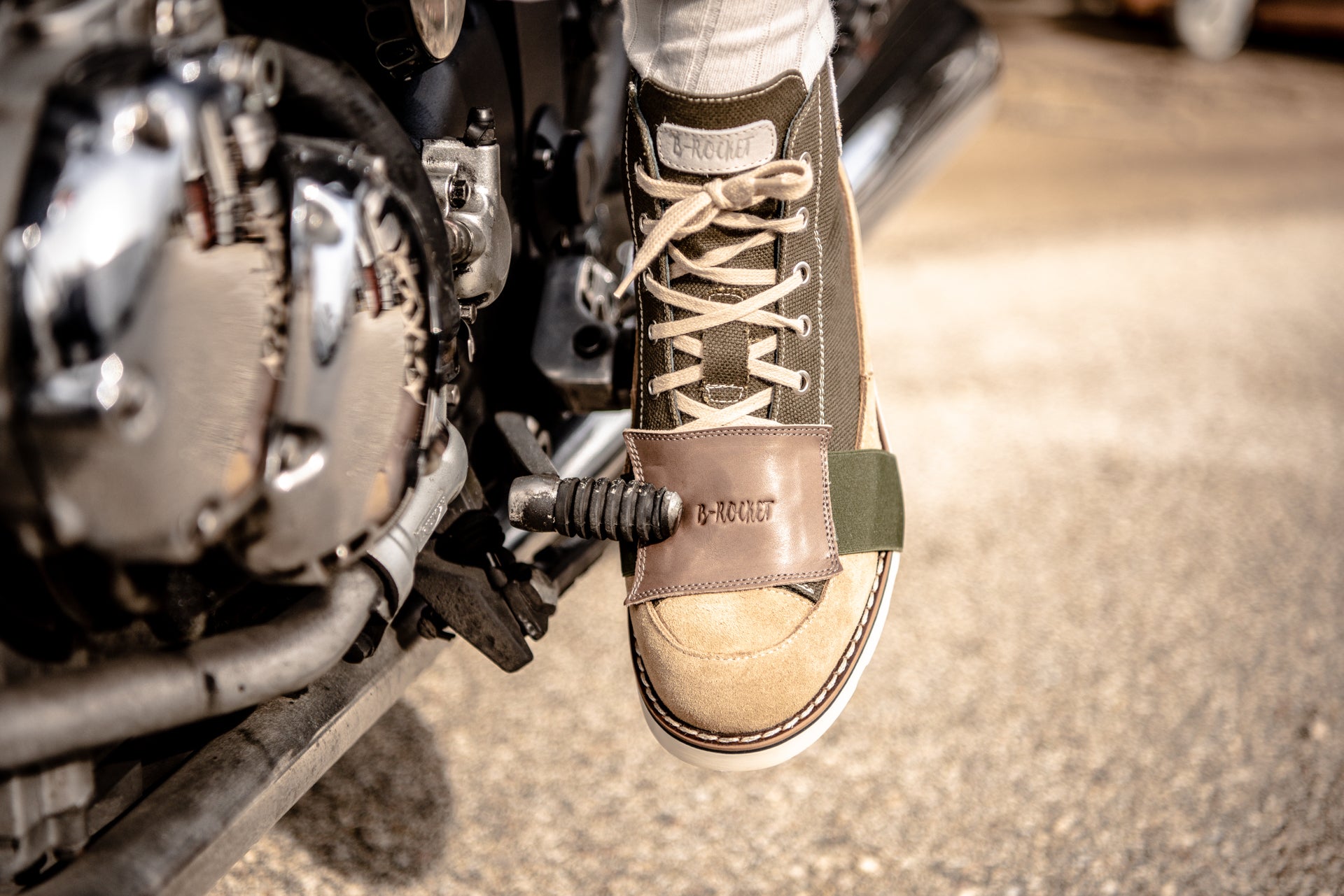 copriscarpa verde e tortora - B-rocket copriscarpa verde e tortora - B-rocket