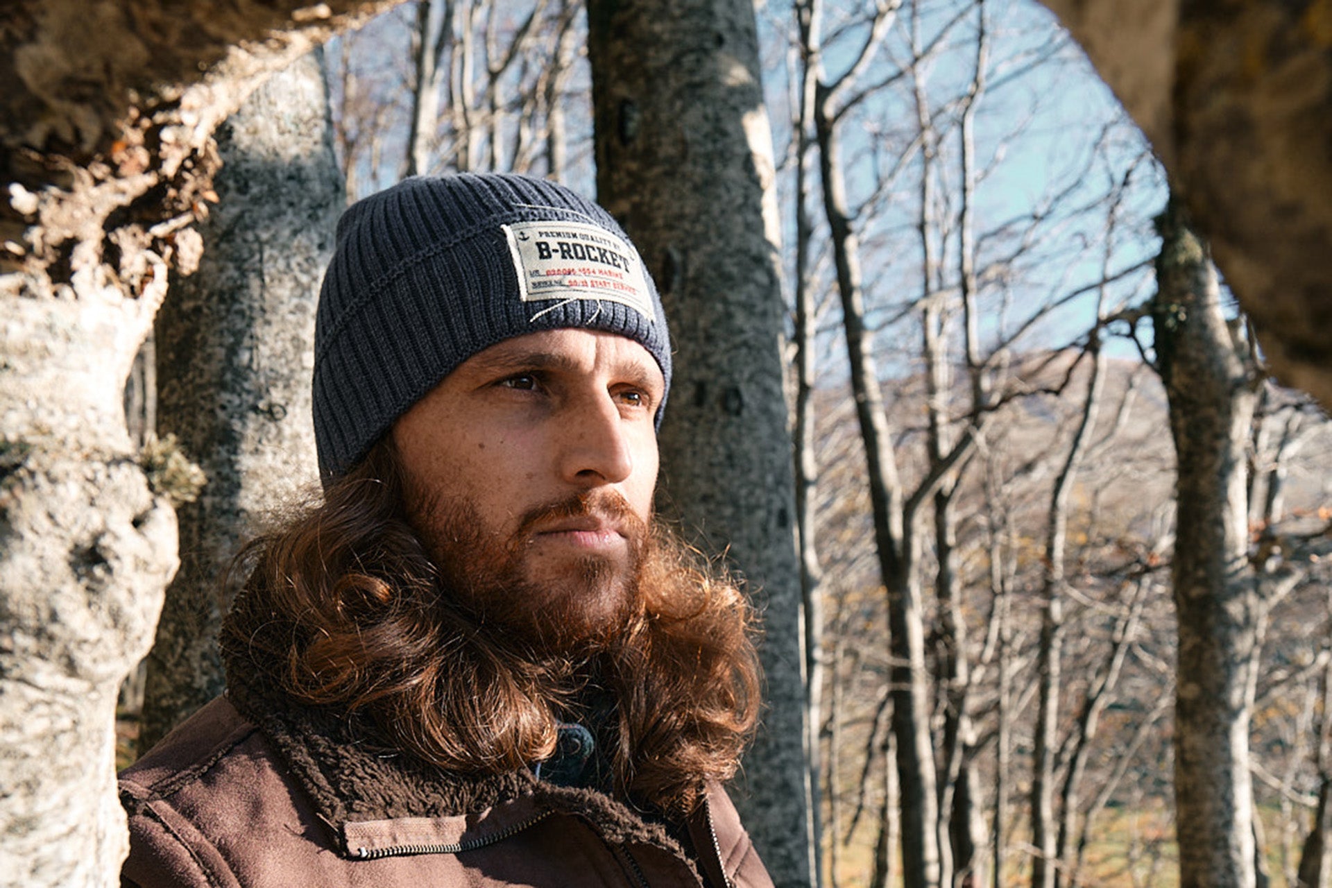 Beanie Blu - B-rocket Beanie Blu - B-rocket