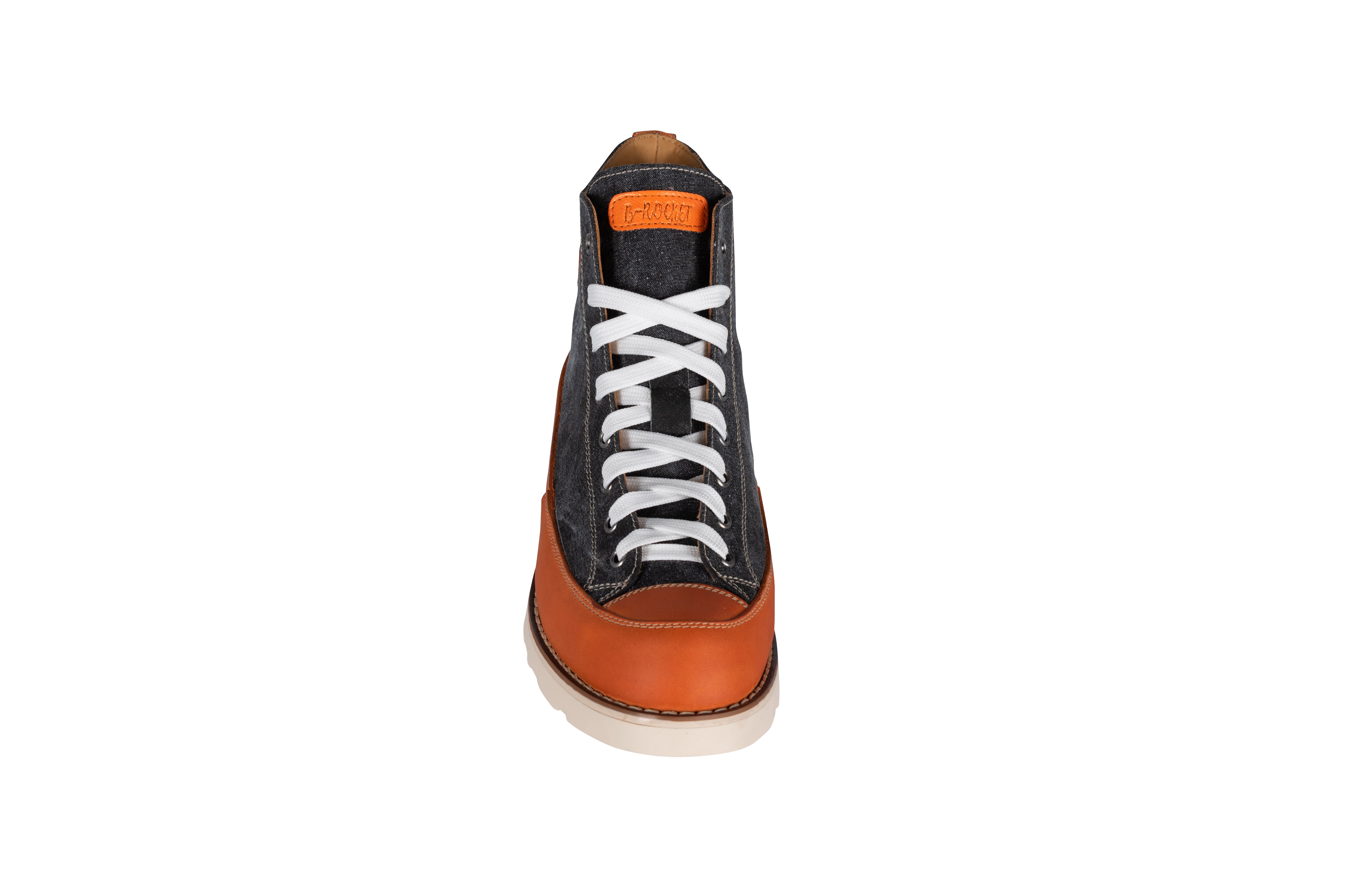 B-ROCKET 03 Jeans Nero/ Orange - B-rocket