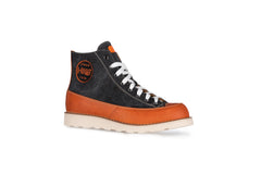 B-ROCKET 03 Jeans Nero/ Orange - B-rocket