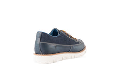 Club jeans/ pelle blu slavata - B-rocket